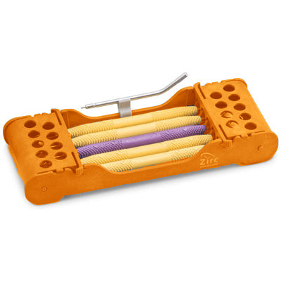 E-Z Jett Cassette - Neon Orange, Holds 5 Instruments 8" x 3-1/8" x 1-3/16"