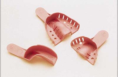 DenTray II Impression Trays #5P Small Perforated Upper Full-Arch, high impact
