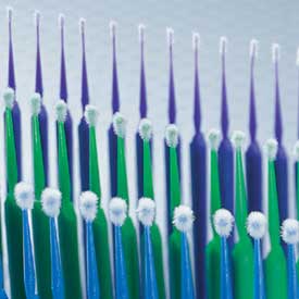 Points Superfine, Purple Disposable Brush Applicators, Use for applying