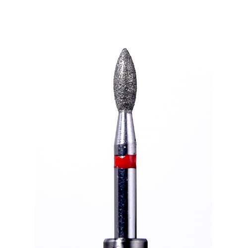 Defend FG #368.018 Fine grit, Egg/Football diamond burs, 10/Pk