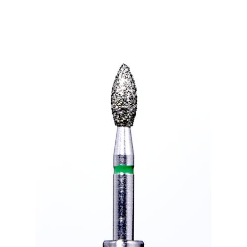 Defend FG #368.020 Coarse grit, Egg/Football diamond burs, 10/Pk