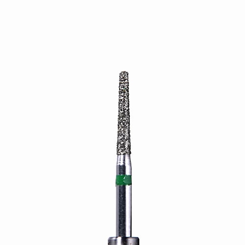 Defend FG 847.014C Flat End Taper, Coarse Grit Diamond Burs, 10/Pk