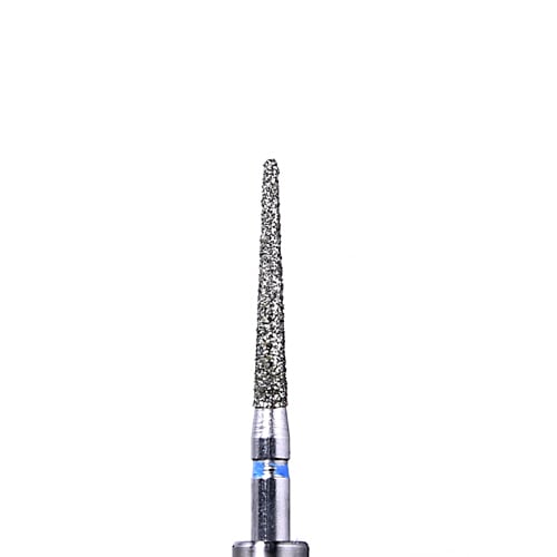 Defend FG #856L.014 Medium grit, Round end taper diamond burs, 10/Pk