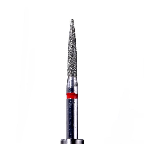 Defend FG #862.014 Fine grit, Flame diamond burs, 10/Pk