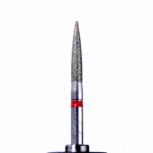 Defend FG #862.016 Fine grit, Flame diamond burs, 10/Pk