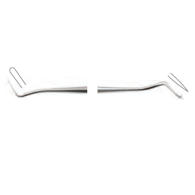 American Eagle #8A PFI double end plastic filling carver with 1/4" - 6.3mm