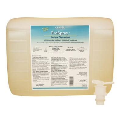 ProSpray Disinfectant / Cleaner, 5 Gallon refill with Spigot. Kills a broad