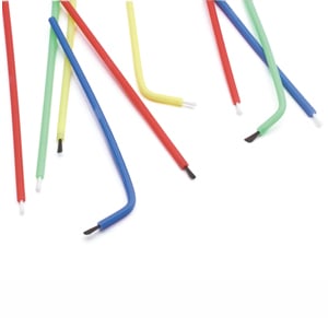 Quala Bendable applicator brush with regular (black) filament tip, assorted