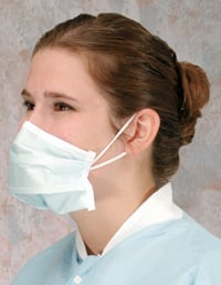 Alpha Magic Ear-Loop Mask, Blue, 50/Bx. high filtration