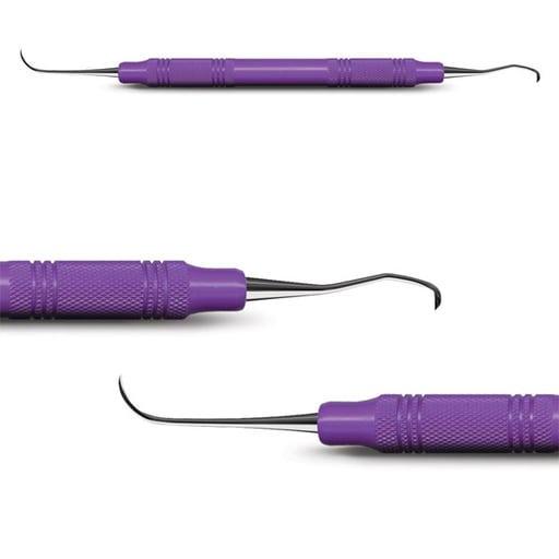 American Eagle N128 / J3 Anterior Scaler with 3/8" EagleLite Resin Handle