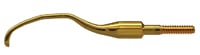 Quik-Tip #12 XP Gracey Curette - Cone Socket Tip. Angulated To Reach Mesial