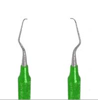American Eagle #7/8 Gracey Curette with 3/8" EagleLite Resin Green Handle