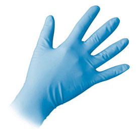 Micro-Touch Nitratex Nitrile Exam gloves: Sterile LARGE 50 Pairs/Box. Powder