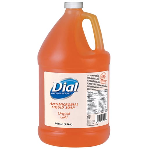 Dial Liquid Gold Dial Gold Antimicrobial Liquid Soap, 1 Gallon. Fight MRSA
