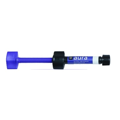 Aura Ultra Universal Restorative Material, 4g Syringe Refill, Shade DC2, 1/Pk