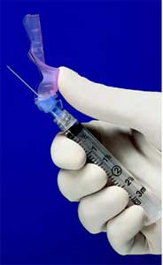 BD Luer-Lok / Eclipse 3 mL BD Luer-Lok Syringe with 25 G x 5/8" BD Eclipse