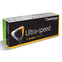 Ultra-speed DF-42 #3 Bite-Wing Dental X-Ray film in a 1-Film Paper packet, 100/Bx