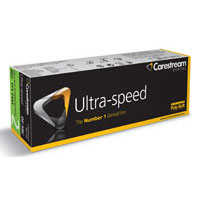 Ultra-speed DF-58C #2 Dental X-Ray Film in a 1-Film Super Poly-Soft packet