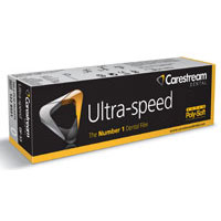 Ultra-speed DF-53 #0 Periapical Dental X-Ray film in a 2-Film Super Poly-Soft
