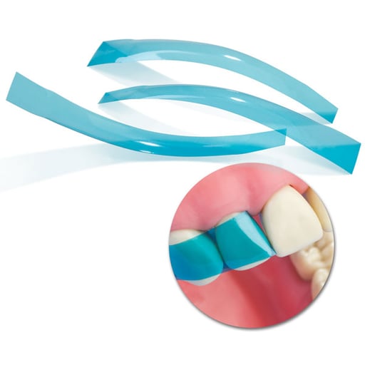 BlueView VariStrip Contoured Anterior Matrices, 100/Pk