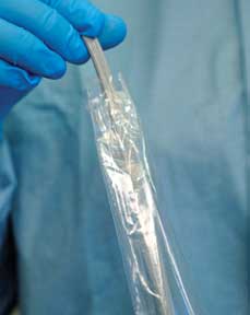 Crosstex 2.5" x 10" Clear Air/Water Syringe Sleeve with Pre-Cut Opening 500/Bx