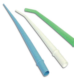 Crosstex 1/8" Diameter White Surgical Aspirating Tips. Autoclavable, 30 degree