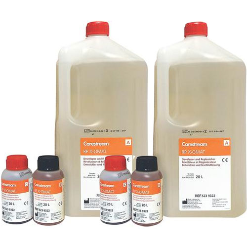 RP X-Omat Developer and Replenisher, 2 Kits, each contains 3 bottles: Part