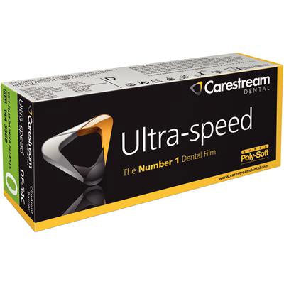 Ultra-speed DF-54C #0 Periapical Dental X-Ray film in 1-Film Super Poly-Soft