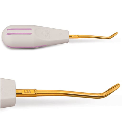 Luxator Titanium 3mm Angled. Luxator Periotomes are specially designed