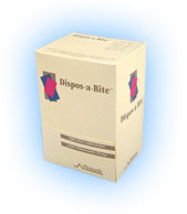 Dispos-a-Bite Pinnacle disposable bite blocks for panoramic X-Ray machines