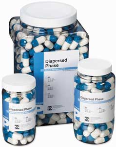 Premium fast set double spill (600 mg) dispersed phase alloy in a self