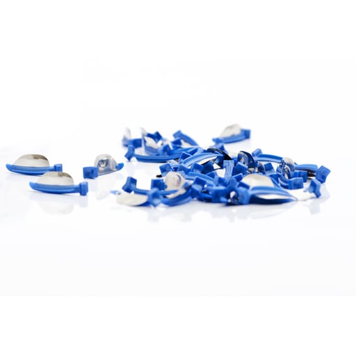 FenderMate Right Regular, Dark Blue 100/Value Pack. Combines a pre-curved wedge