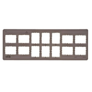 GreyLight Film Mounts Plastic/Grey 14 Window 6 Vertical, 8 Horizontal, Size 0