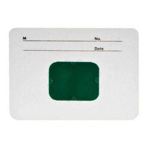 Klear-Vue Film Mounts Cardboard/White 2 Window Horizontal, Size 0, box of 100