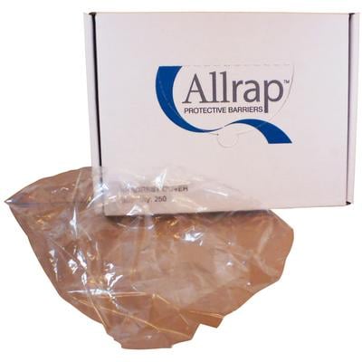 Allrap Headrest Cover 14 1/2" x 10" - 250/box. Disposable plastic headrest