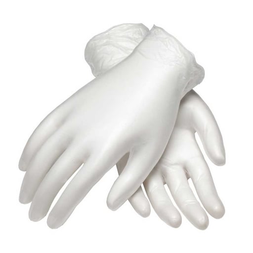 House Brand Powder-Free Vinyl Gloves, Non-Sterile, Small, 100/Box