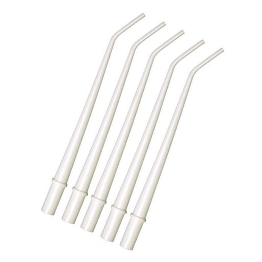 House Brand Surgical Aspirator Tips, White, 1/8" diameter. Package of 25