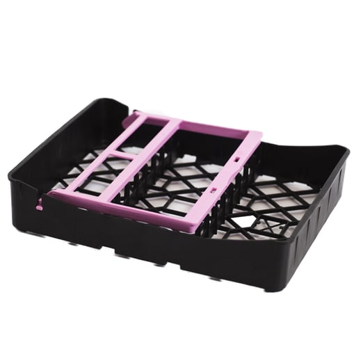 PractiPal Half Tray with Pink Clamp - 1 Set. Contain one half tray