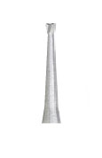 Miltex FG #33 1/2 Inverted Cone Carbide Bur, Pack of 10 Burs