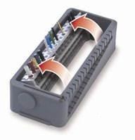 PractiPal Bur/Endo Stand - Grey, Holds up to either 16 burs or 28 files, Single