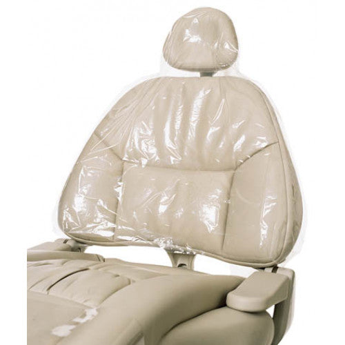 Pinnacle Chair Sleeve 32" x 32" Clear Plastic Chair Sleeves, Box of 200. **This