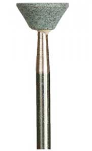 Keystone Green Mounted Silicon Carbide Stones, #T-1, For Porcelain, Composite