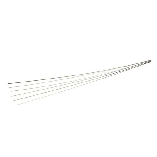 Keystone Stainless Steel Clasp Wire, 15ga .057", Half Round, 1 ft strips, Pack