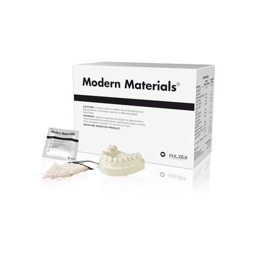 Modern Materials Lab Plaster - White, Fast Set, 25 Lb. Box