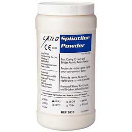 Splintline Copolymer Resin Formulation Temporary Crown & Bridge Acrylic Resin