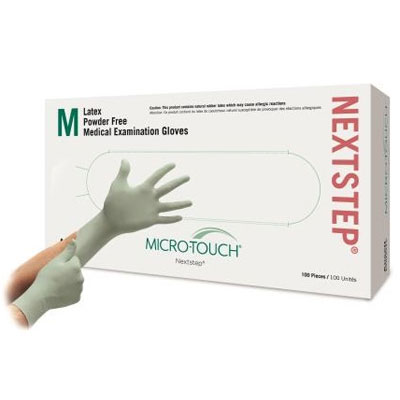 Micro-Touch NextStep Latex glove: X-Large, Non-Sterile, Powder-Free
