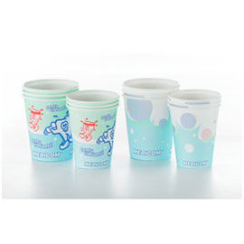 Medicom Healthy Teeth 5 oz. Poly Coated Paper Cups, Case of 1000