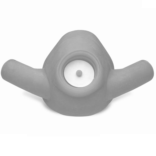 Personal Inhaler Plus Disposable Nasal Hood - Medium, Unscented Whisper Gray
