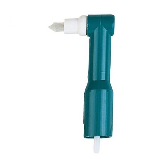 Denticator Blue Prophy Angle with Tapered Brush, Box of 72