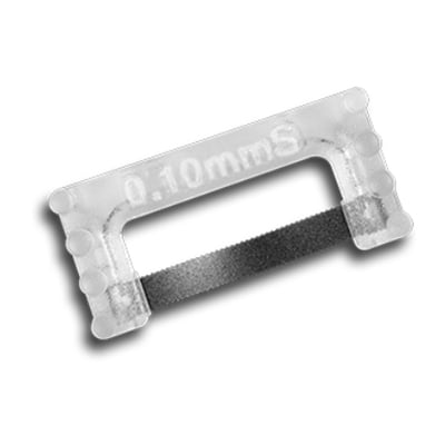 ContacEZ IPR Plus Opener Clear / Medium-Fine Single-Sided 0.10mm Diamond Strip. 32/Pk.